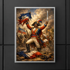 Jean Jacques Dessalines at Haitian independence proclamation poster 5