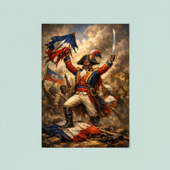 Jean Jacques Dessalines at Haitian independence proclamation poster 8