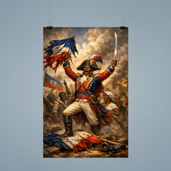 Jean Jacques Dessalines at Haitian independence proclamation poster 9