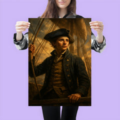 Jeanne Baret disguised aboard expedition ship poster 3