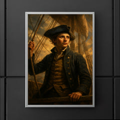 Jeanne Baret disguised aboard expedition ship poster 5