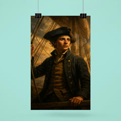 Jeanne Baret disguised aboard expedition ship poster 6