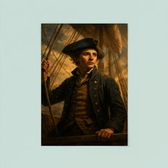 Jeanne Baret disguised aboard expedition ship poster 8