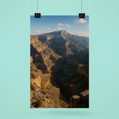 Jebel Shams Grand Canyon of Oman Oman poster 6