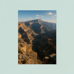 Jebel Shams Grand Canyon of Oman Oman poster 8