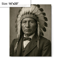 Jerry C Elliott High Eagle metal print on a plain backdrop in size 16"x20".