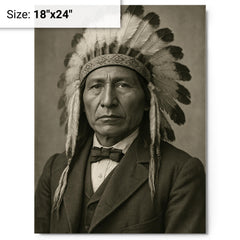 Jerry C Elliott High Eagle metal print on a plain backdrop in size 18"x24".