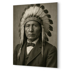 Jerry C Elliott High Eagle metal print mockup