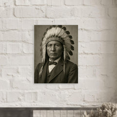 Jerry C Elliott High Eagle metal print mockup