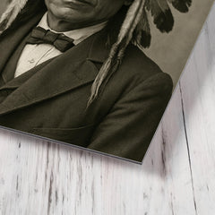 Jerry C Elliott High Eagle metal print mockup