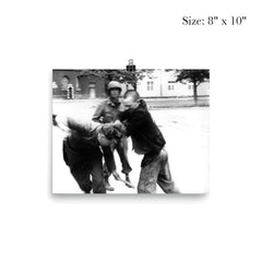 Jewish Prisoner Attacking German Guard, 1945 poster 4