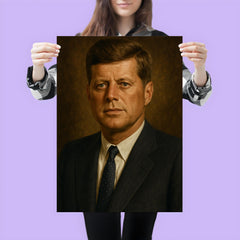 JFK portrait poster 3