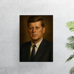 JFK portrait poster 7