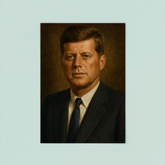 JFK portrait poster 8