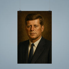 JFK portrait poster 9