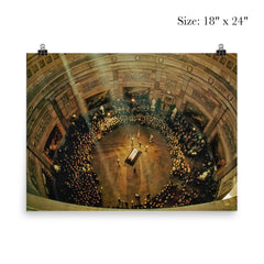 JFK's Funeral at the Capitol, November 1963 poster 5
