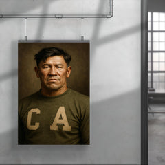 Jim Thorpe portrait poster 4