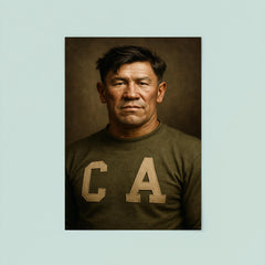 Jim Thorpe portrait poster 8