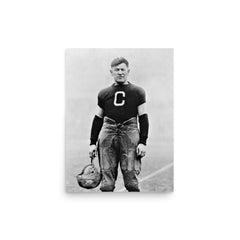 Jim Thorpe poster on a plain backdrop in size 12"x16".