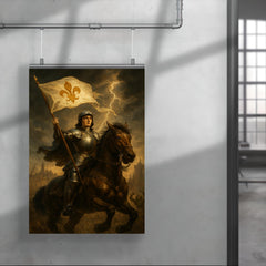 Joan of Arc at Orleans under storm light poster 4