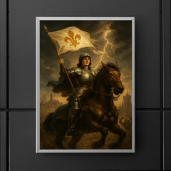 Joan of Arc at Orleans under storm light poster 5