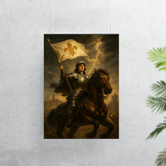 Joan of Arc at Orleans under storm light poster 7