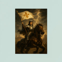 Joan of Arc at Orleans under storm light poster 8