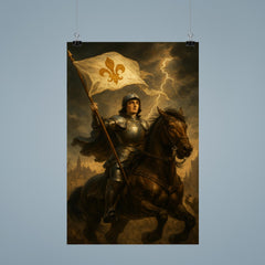Joan of Arc at Orleans under storm light poster 9