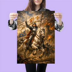 Joan of Arc before Orleans gates poster 3