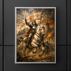 Joan of Arc before Orleans gates poster 5