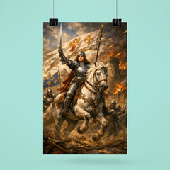 Joan of Arc before Orleans gates poster 6