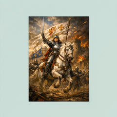 Joan of Arc before Orleans gates poster 8