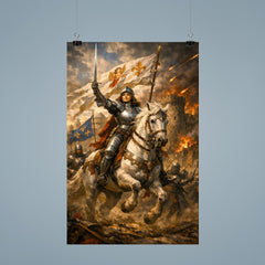 Joan of Arc before Orleans gates poster 9