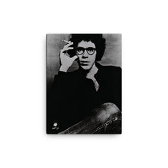 Joe Brainard canvas print on a plain backdrop in size 12"x16".