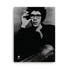 Joe Brainard canvas print on a plain backdrop in size 18"x24".