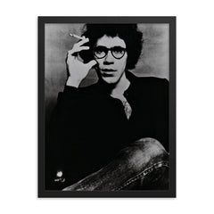 Joe Brainard framed print on a plain backdrop in size 18"x24".