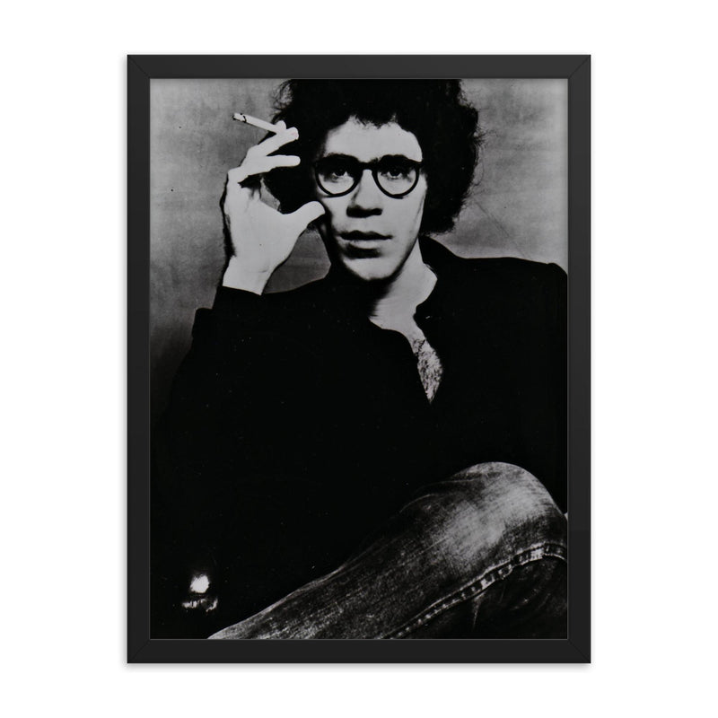 Joe Brainard framed print on a plain backdrop in size 18