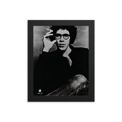 Joe Brainard framed print on a plain backdrop in size 8"x10".