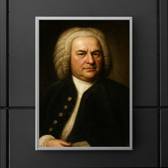 Johann Sebastian Bach portrait poster 5