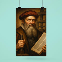 Johannes Gutenberg poster 6