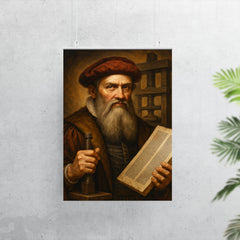 Johannes Gutenberg poster 7