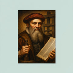 Johannes Gutenberg poster 8