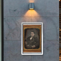 John A.P. Fisk, President of the Fat Men’s Club, 1850s poster 2