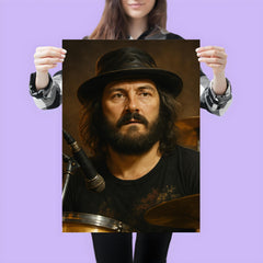 John Bonham portrait poster 3