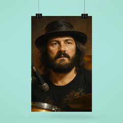 John Bonham portrait poster 6