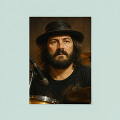 John Bonham portrait poster 8