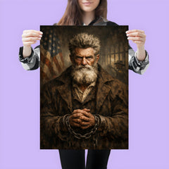 John Brown after Harpers Ferry unbroken gaze poster 3