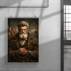 John Brown after Harpers Ferry unbroken gaze poster 4