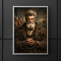 John Brown after Harpers Ferry unbroken gaze poster 5
