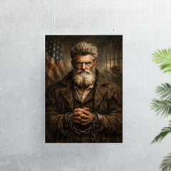 John Brown after Harpers Ferry unbroken gaze poster 7